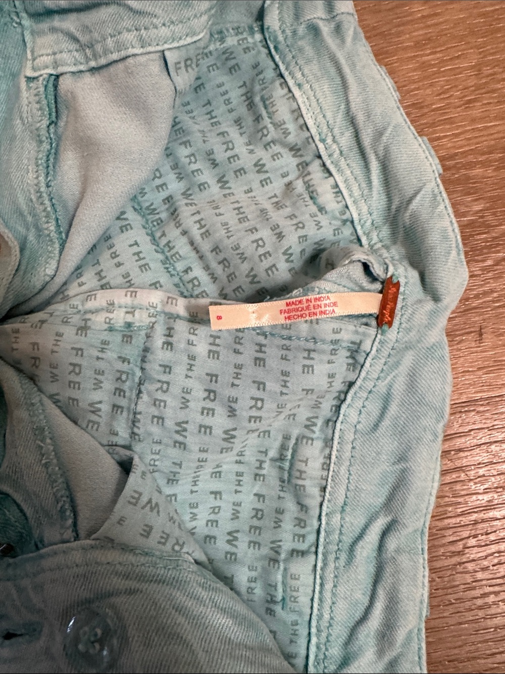 Free people pants Spotlight Washed Barrel Chino Trousers - Picture 4 of 7